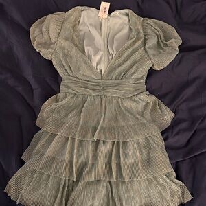 Kestan small green dress 

Purchased for $145. Never worn. New with tags
